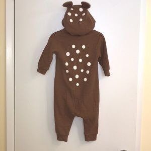 Lala Bambi Hood Jumpsuit (Camel)